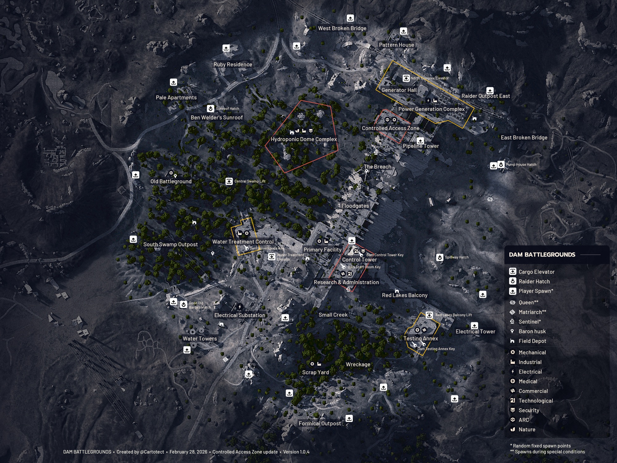 Dam Battlegrounds Map