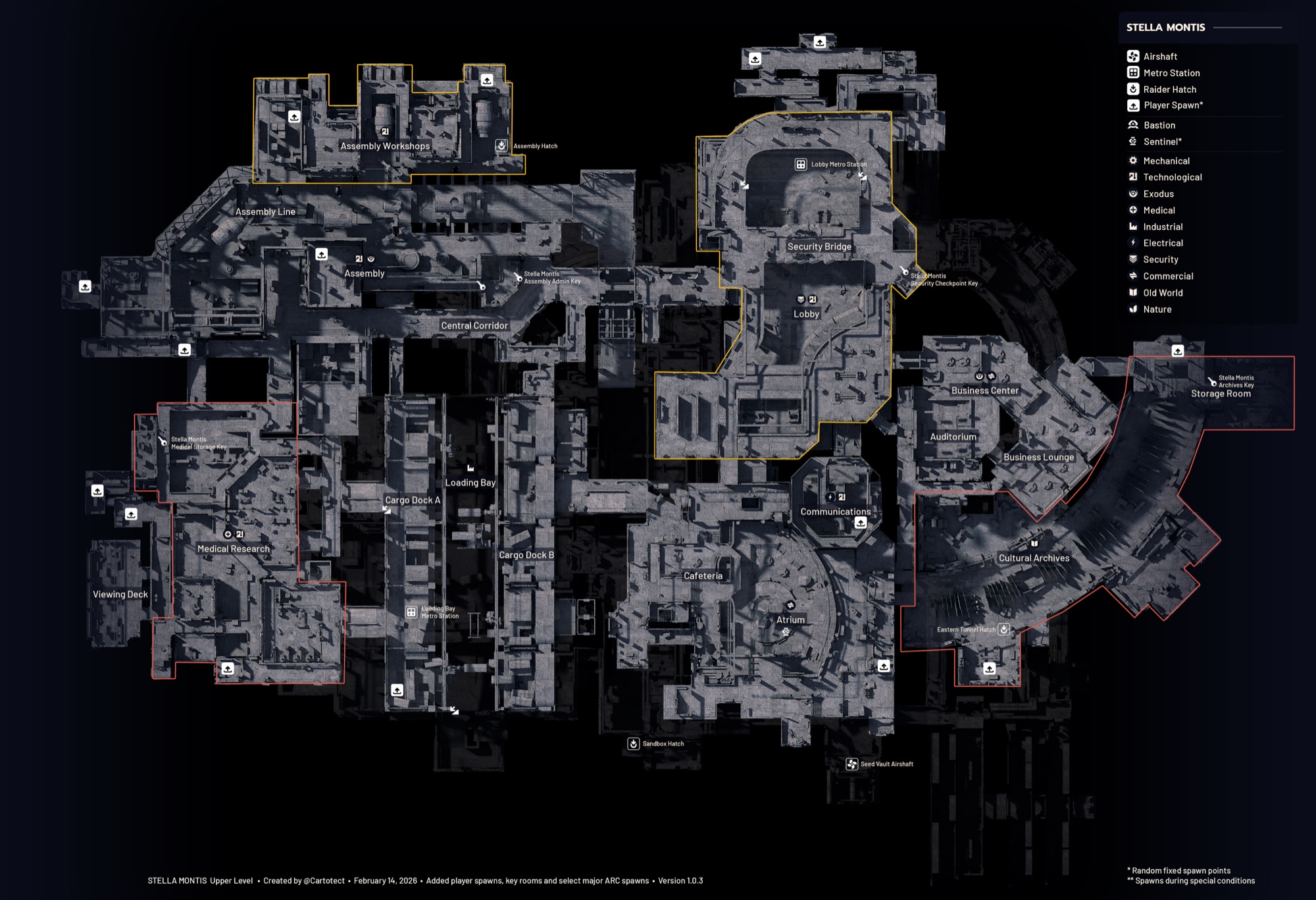Stella Montis Upper Level
